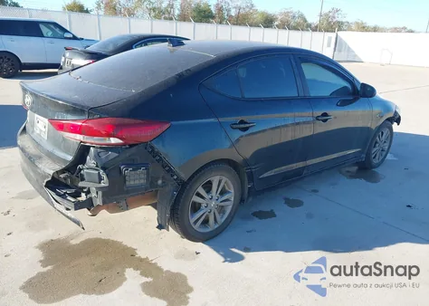 2017 Hyundai Elantra Se from USA, damaged, VIN KMHD84LF3HU107173